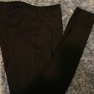 PINK Active size XS, with see thru legs, black leggings, only worn couple times.